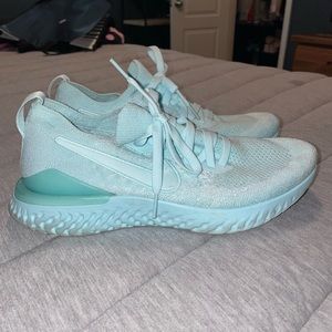Nike light teal shoes. Only worn twice.
